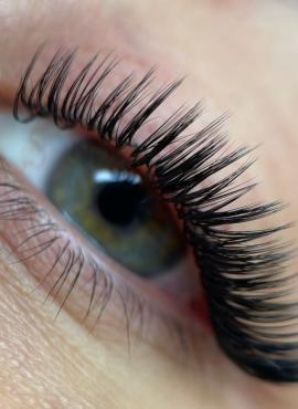 نمونه کار کاشت مژه