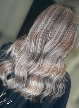 نمونه کار مو