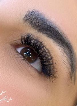 نمونه کار ابرو و مژه