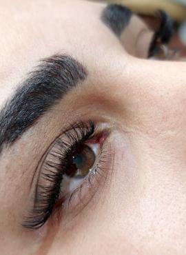 نمونه کار مژه