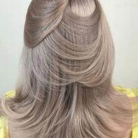سالن زیبایی گیسو - نمونه کار رنگ و لایت 