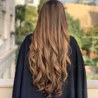 سالن زیبایی نیک الهام در یوسف آباد - نمونه کار رنگ ولایت