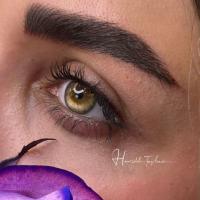 سالن زیبایی دریم در پاسدران - نمونه کار ابرو و مژه