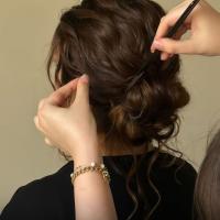 سالن زیبایی شقایق در نازی آباد - نمونه کار شینیون